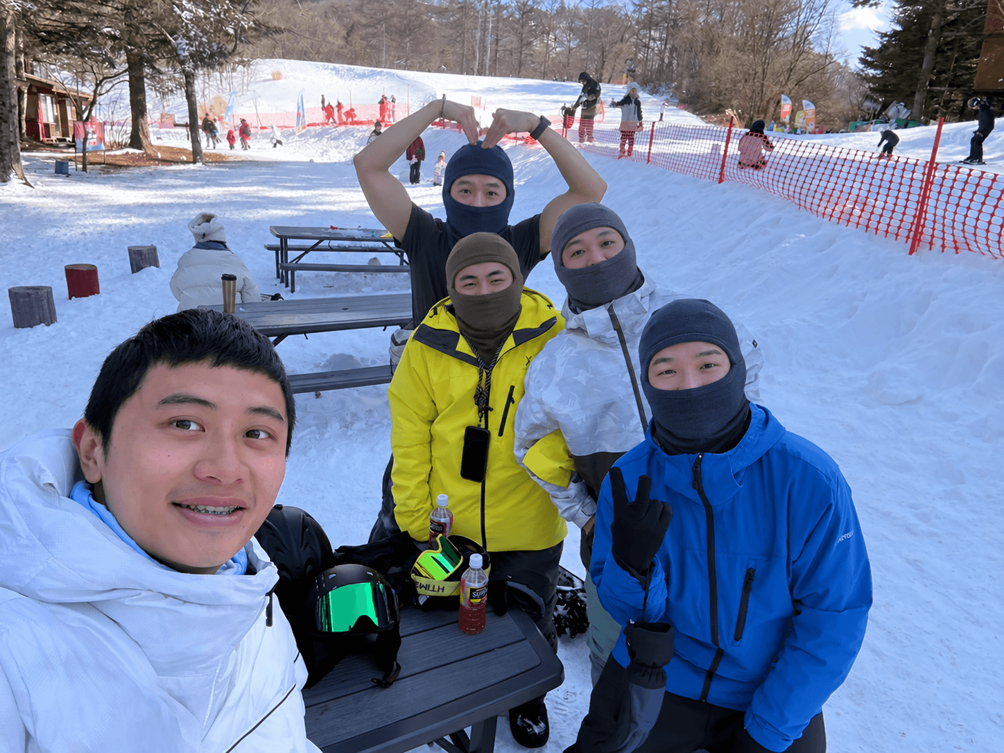 滑雪課程學員合照 3