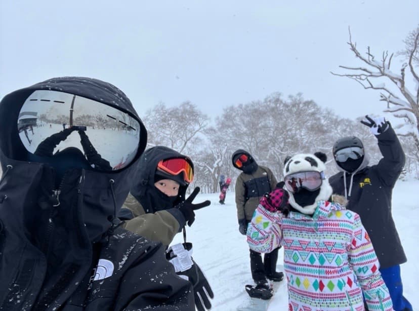 滑雪課程學員合照 5