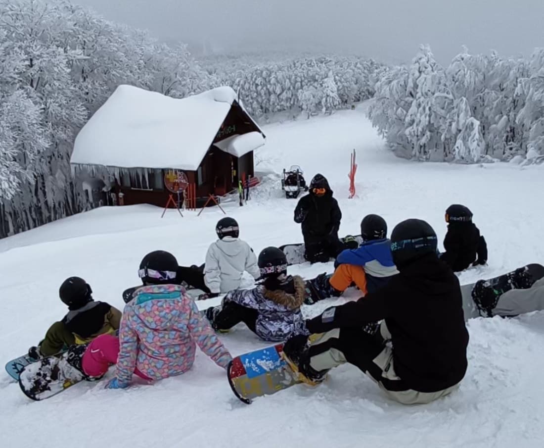 滑雪課程學員合照 8