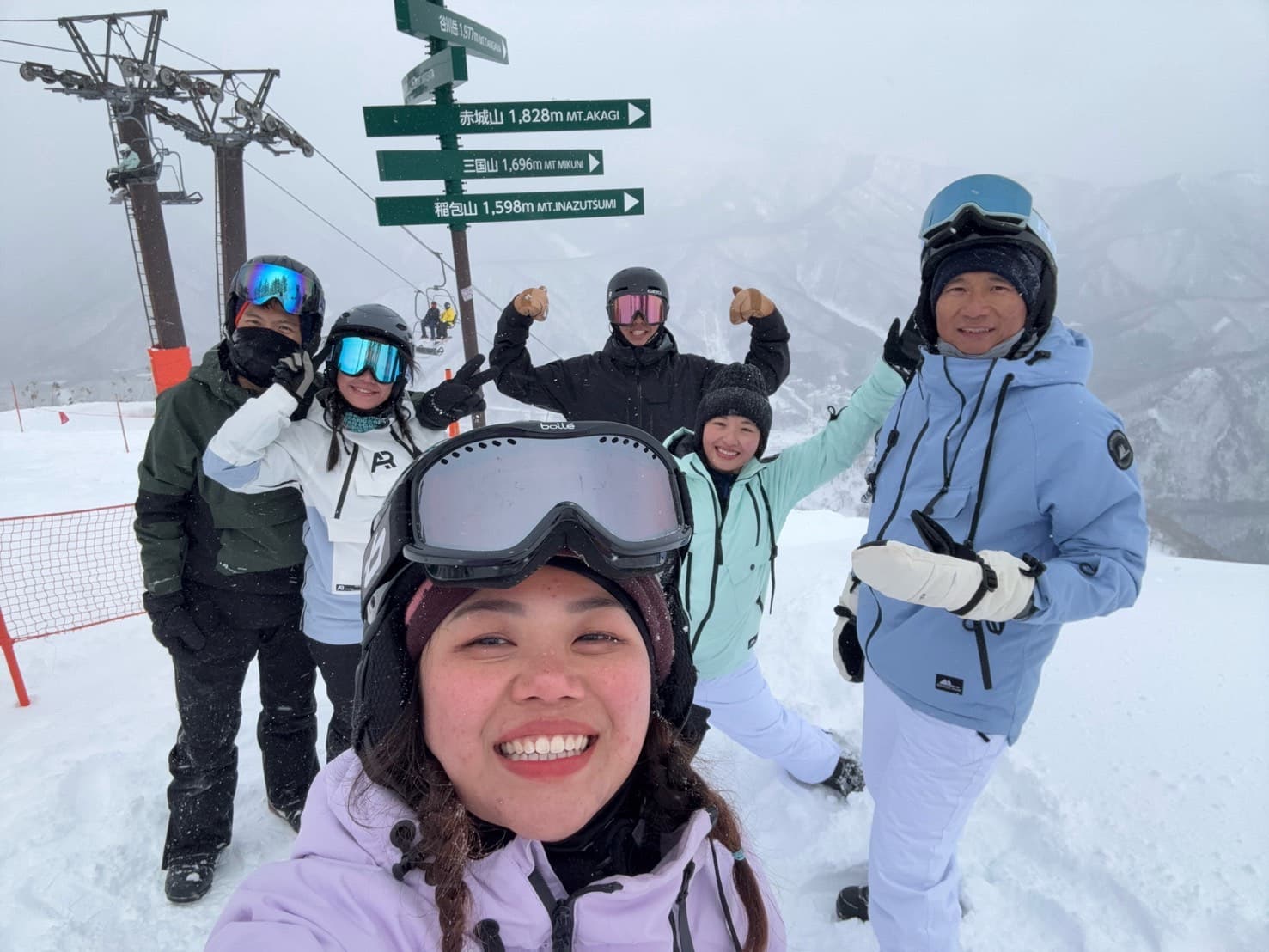 滑雪課程學員合照 10